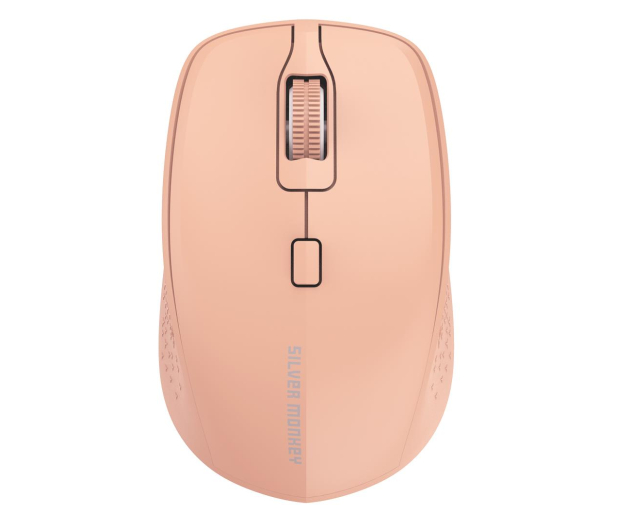Silver Monkey M40 Wireless Comfort Mouse Silent Peach Fuzz - 1230133 - zdjęcie